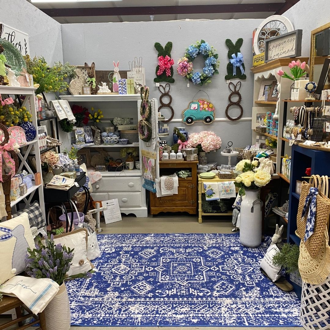 Vendor booth at Five Rivers Market
